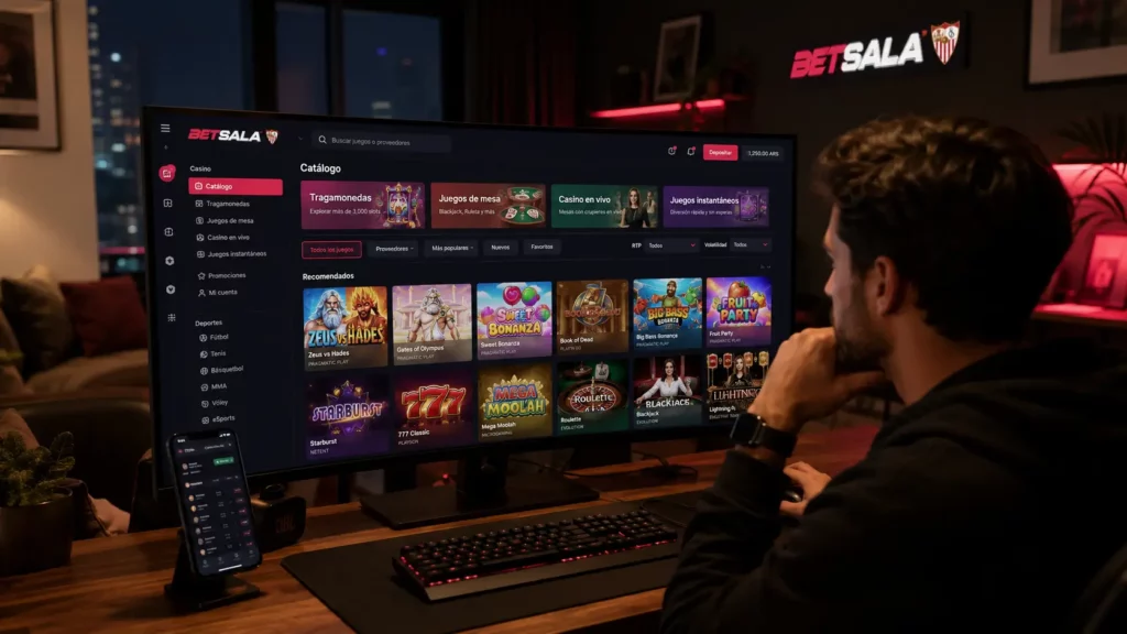 Catálogo de juegos Betsala